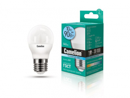 10W Led Camelion G45 845/E27 - КОЛОРЛОН ВТД Новосибирск