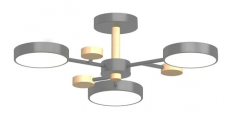 Потолочный cветильник LED4U L3203-620 GR - КОЛОРЛОН ВТД Новосибирск