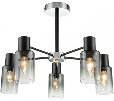 Люстра Escada 2120/5P E14*40W Black - КОЛОРЛОН ВТД Новосибирск