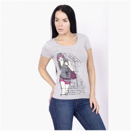 TS0362 Футболка женская р.M,L,XL,2XL - КОЛОРЛОН ВТД Новосибирск
