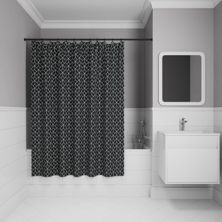Штора для ванной, 200x180 см, Полиэстер, IDDIS, BB02P18i11 - КОЛОРЛОН ВТД Новосибирск