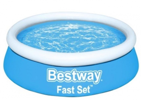Бассейн Bestway надувной Fast Set 183x51см 940л арт.57392 Код265994 - КОЛОРЛОН ВТД Новосибирск