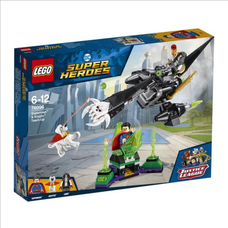 76096Конструктор LEGO SUPER HERO Супермен и Крипто объединяют усилия - КОЛОРЛОН ВТД Новосибирск