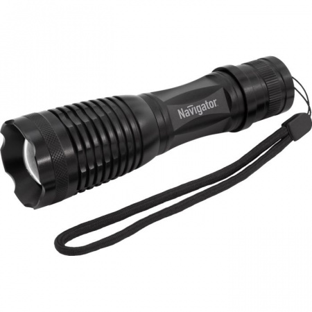 Фонарь Navigator 71 039 NPT-CM11-3ААА алюм. 1LED*3вт. - КОЛОРЛОН ВТД Новосибирск