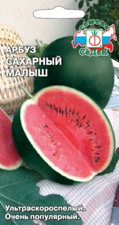 Арбуз Сахарный малыш (СеДеК) цв - КОЛОРЛОН ВТД Новосибирск