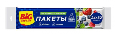 BIG City Пакетики для хранения 100 шт - КОЛОРЛОН ВТД Новосибирск