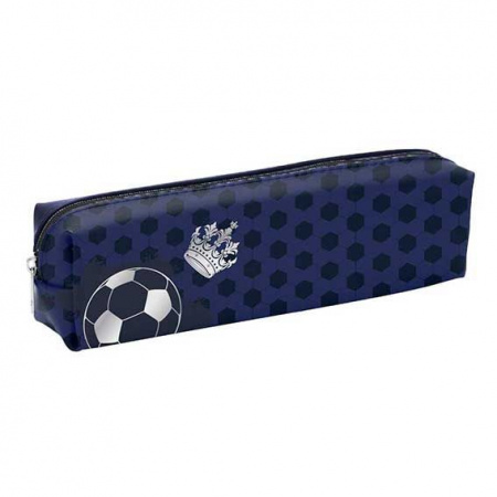 Пенал силикон КОКОС 200*50*40 "Football King" 250371 прямоуг.,1отд. - КОЛОРЛОН ВТД Новосибирск