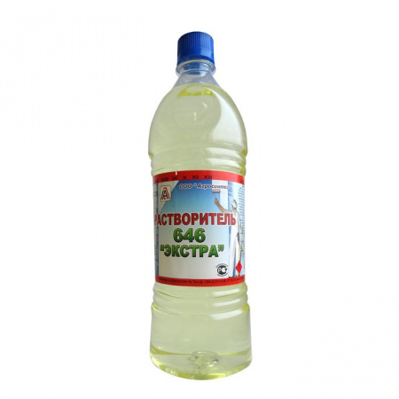 Растворитель 646 "Экстра", 1л - КОЛОРЛОН ВТД Новосибирск