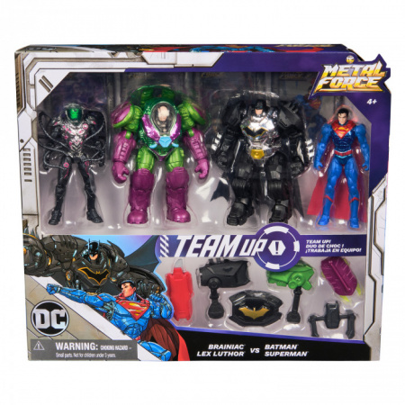 64585 Бэтмен. Игровой набор 4 фигурки Metal Force. Batman - КОЛОРЛОН ВТД Новосибирск