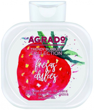 AGRADO Гель для ванн и душа "Sweet strawberries", 750ml - КОЛОРЛОН ВТД Новосибирск