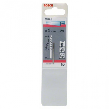 BOSCH сверла 1ММ STANDARD 2608585906 - КОЛОРЛОН ВТД Новосибирск