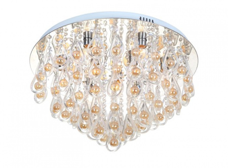 6012-150 Rivoli Люстра Dolce PL50 CR 5xE14 40W+15W 9000K - КОЛОРЛОН ВТД Новосибирск
