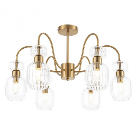 Люстра Escada 1141/6PL E14*60W Antigue copper/Clear - КОЛОРЛОН ВТД Новосибирск