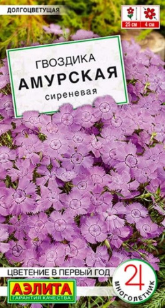Гвоздика Амурская сиреневая 0.05г (Аэлита) - КОЛОРЛОН ВТД Новосибирск