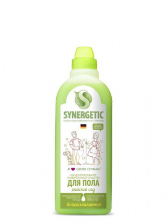 Synergetic ДЛЯ МЫТЬЯ ПОВЕРХНОСТЕЙ РАЙСКИЙ САД флакон 0,75л - КОЛОРЛОН ВТД Новосибирск