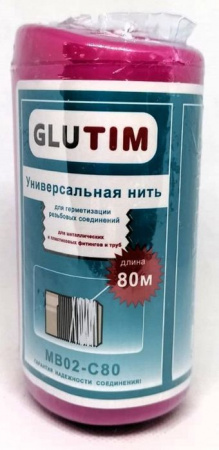 Нить универсальная  уплотнительная"GLUTIM", 80м - КОЛОРЛОН ВТД Новосибирск
