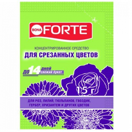 Средство д/сохранения свежести срез.цветов 15гр Bona Forte - КОЛОРЛОН ВТД Новосибирск