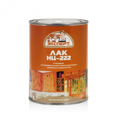 ЭКСПЕРТ Лак мебельный НЦ-222М (0,7кг; 6шт) - КОЛОРЛОН ВТД Новосибирск