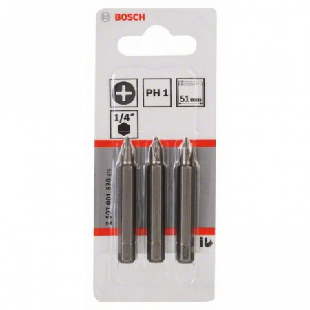 BOSCH Бит Ph1  51мм, XH(3) 2607001520 - КОЛОРЛОН ВТД Новосибирск