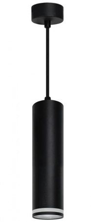 Светильник потолочный на подвесе MR16 35W 230V, черный D55*H200 ML1708 - КОЛОРЛОН ВТД Новосибирск