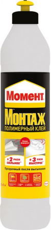 Полимерный клей Момент Монтаж (250мл) - КОЛОРЛОН ВТД Новосибирск
