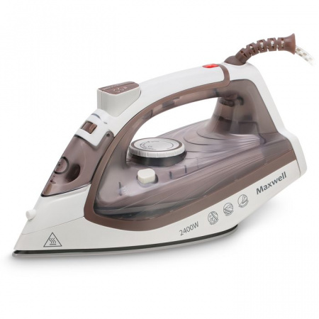 Утюг MAXWELL MW-3047 коричневый - КОЛОРЛОН ВТД Новосибирск