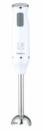 SAKURA Блендер SA-6265W 800Вт погружн DC мотор стальн.насадка - КОЛОРЛОН ВТД Новосибирск