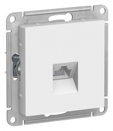 ATN000183 Бел Розетка ПК Cat5e Atlasdesign - КОЛОРЛОН ВТД Новосибирск