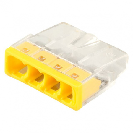 Stekker LD2273-204 (5шт.) клемма 4-ая (0,5-2,5мм2), 450В, 24A - КОЛОРЛОН ВТД Новосибирск