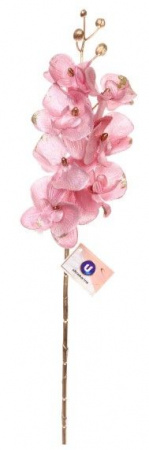 Искусственные цветы "FLOWERS GLAMOUR" 72см Орхидея розовая 993-0964 - КОЛОРЛОН ВТД Новосибирск