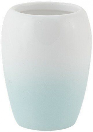 ***Стакан Gradient бело-голубой, керамика SWTK-3100BL-C - КОЛОРЛОН ВТД Новосибирск