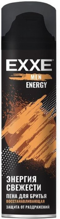 EXXE MEN пена для бритья 200 мл Восстанавливающая ENERGY - КОЛОРЛОН ВТД Новосибирск