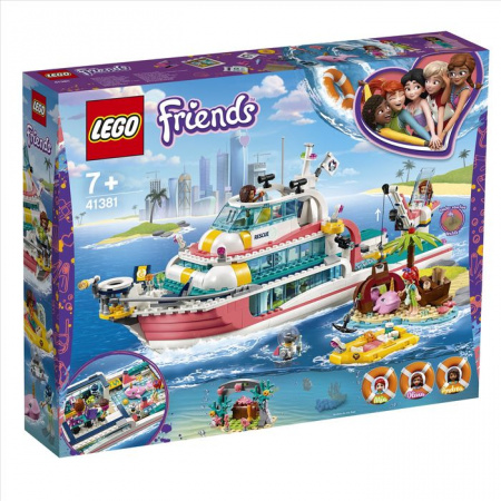 41381Игрушка Подружки Катер для спасательных операций - КОЛОРЛОН ВТД Новосибирск