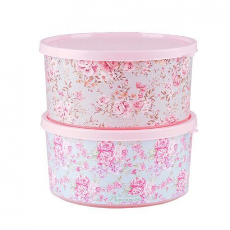 Коробка для мелочей круглая 2,6л "ПРОВАНС" Fleur (12) С51817 - КОЛОРЛОН ВТД Новосибирск