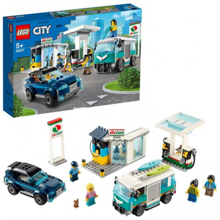 60257Игрушка Город Turbo Wheels Станция технического обслуживания - КОЛОРЛОН ВТД Новосибирск
