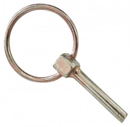 DIN11023 Шплинт-штифт быстросъемный с кольцом D6 Zn (2 шт.) - КОЛОРЛОН ВТД Новосибирск
