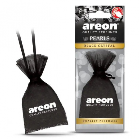 Ароматизатор AREON PEARLS мешочек 30гр  Black Crystal - КОЛОРЛОН ВТД Новосибирск