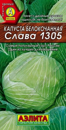 Капуста Слава 0.3г (Аэлита) чб - КОЛОРЛОН ВТД Новосибирск