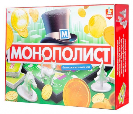04934 Игра экономическая "Монополист" ДК - КОЛОРЛОН ВТД Новосибирск