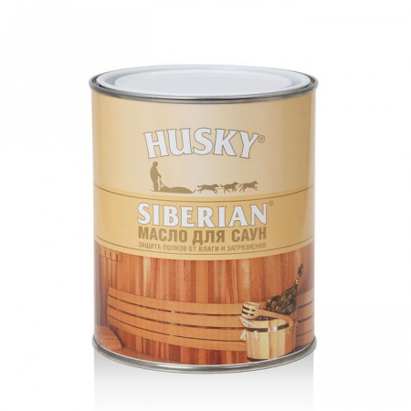 HUSKY SIBERIAN Масло для саун (металлическая банка) (0,9л; 6шт) - КОЛОРЛОН ВТД Новосибирск