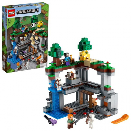 21169Конструктор LEGO Minecraft "Первое приключение" - КОЛОРЛОН ВТД Новосибирск