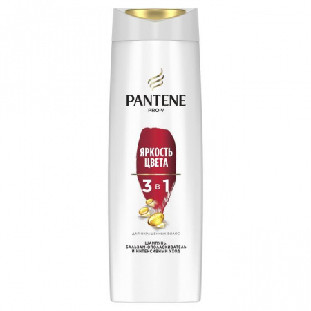 PANTENE Шампунь/бальзам-ополаскиватель/интенсивный уход 3в1 Яркость Цвета 360мл - КОЛОРЛОН ВТД Новосибирск