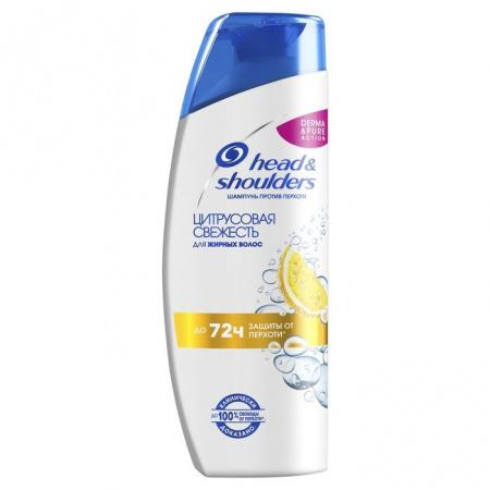 HEAD & SHOULDERS Шампунь против перхоти Цитрусовая свежесть для жирных волос 200мл - КОЛОРЛОН ВТД Новосибирск