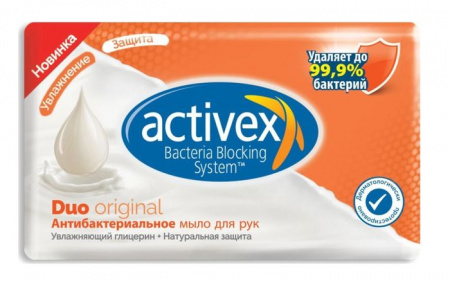 Activex Duo Original, 120 г Мыло антибактериальное - КОЛОРЛОН ВТД Новосибирск