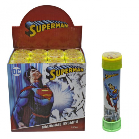 Т596751toy Superman, мыл. пузыри, бут. 110 мл., д/б - КОЛОРЛОН ВТД Новосибирск