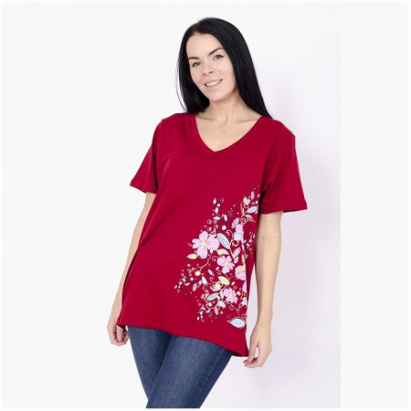TS0395 Футболка женская р.L,XL,2XL,3XL - КОЛОРЛОН ВТД Новосибирск