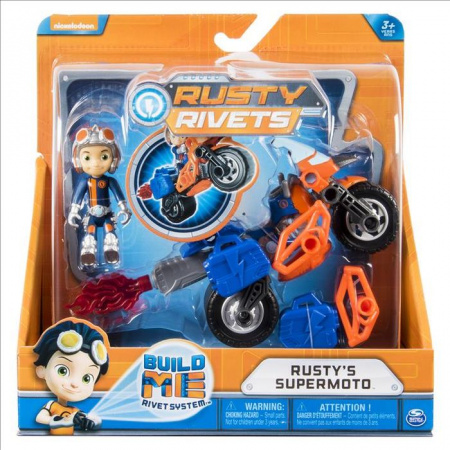 28104Игрушка Rusty Rivets построй мотоцикл Расти - КОЛОРЛОН ВТД Новосибирск