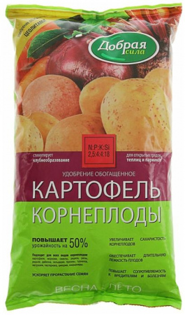 Удобрение Картофель-Корнеплоды 900гр Добрая сила - КОЛОРЛОН ВТД Новосибирск