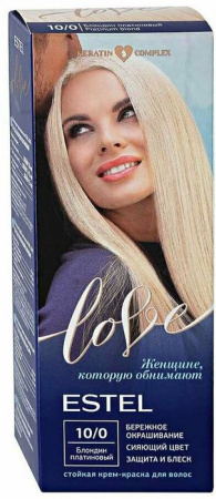 Эстель Love краска-крем 10/0 блондин платиновый - КОЛОРЛОН ВТД Новосибирск