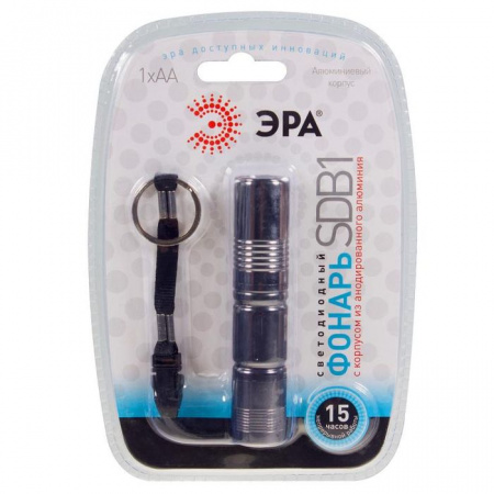 SDB1 Фонарь ЭРА 1x0.5W LED, алюм, 1хАА, - КОЛОРЛОН ВТД Новосибирск